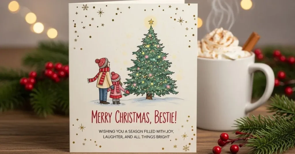 Short Christmas Wishes for Best Friend