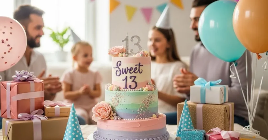 Sweet 13th Birthday Wishes for Girl