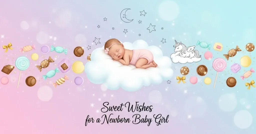 Sweet Wishes for a Newborn Baby Girl
