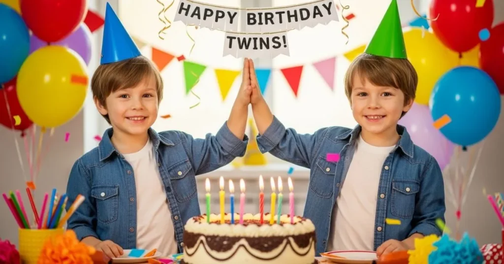 Birthday Wishes for Twin Brothers