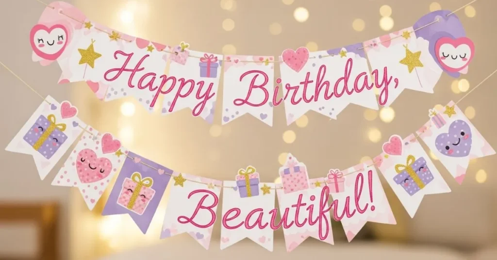 Cute Flirty Birthday Wishes for Girl
