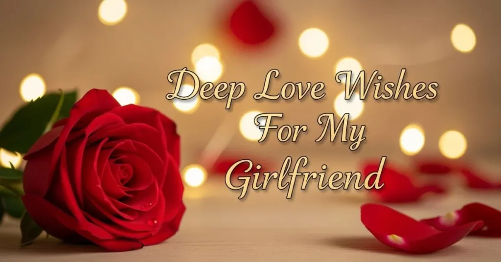 Deep Love Wishes for Girlfriend