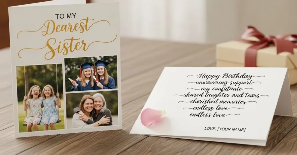 Emotional Birthday Wishes for Sister