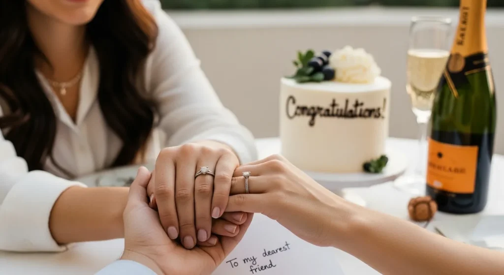 Heartfelt Engagement Wishes for Best Friend