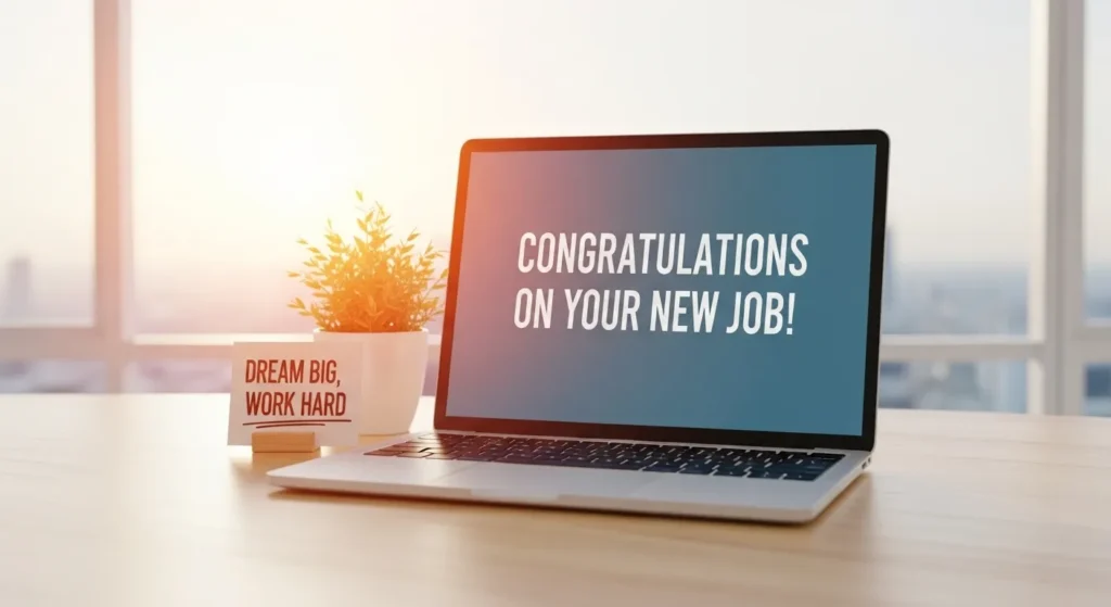 Inspirational New Job Wishes