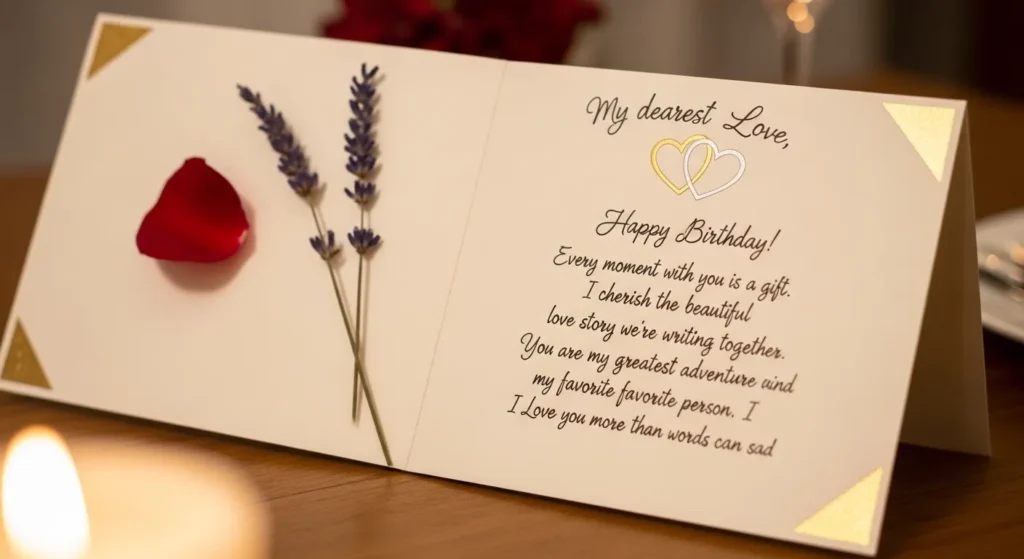 Romantic Birthday Wishes for Boyfriend