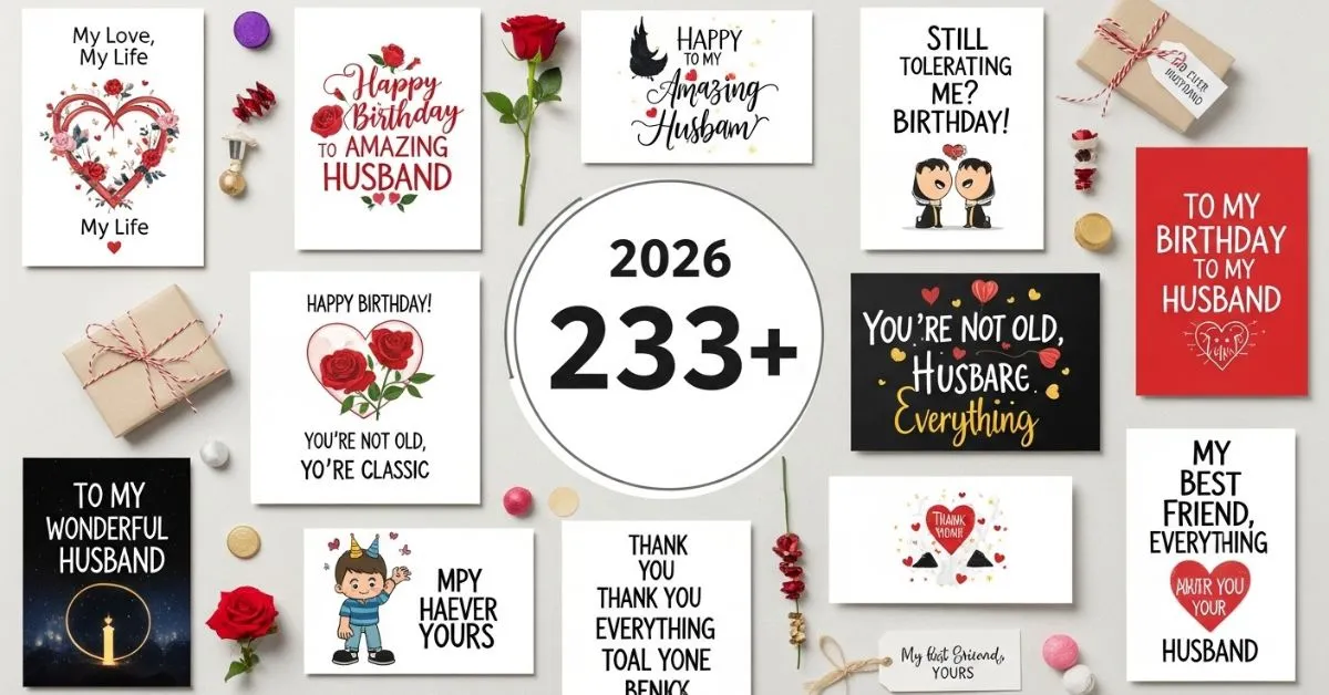 Birthday Wishes for Husband