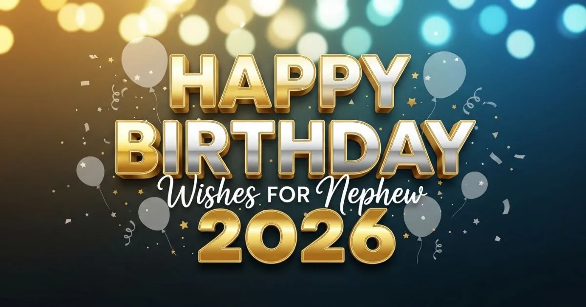 Birthday Wishes for Nephew