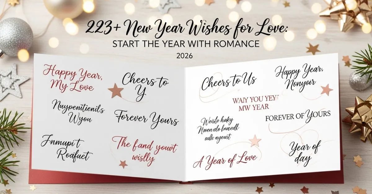 New Year Wishes for Love