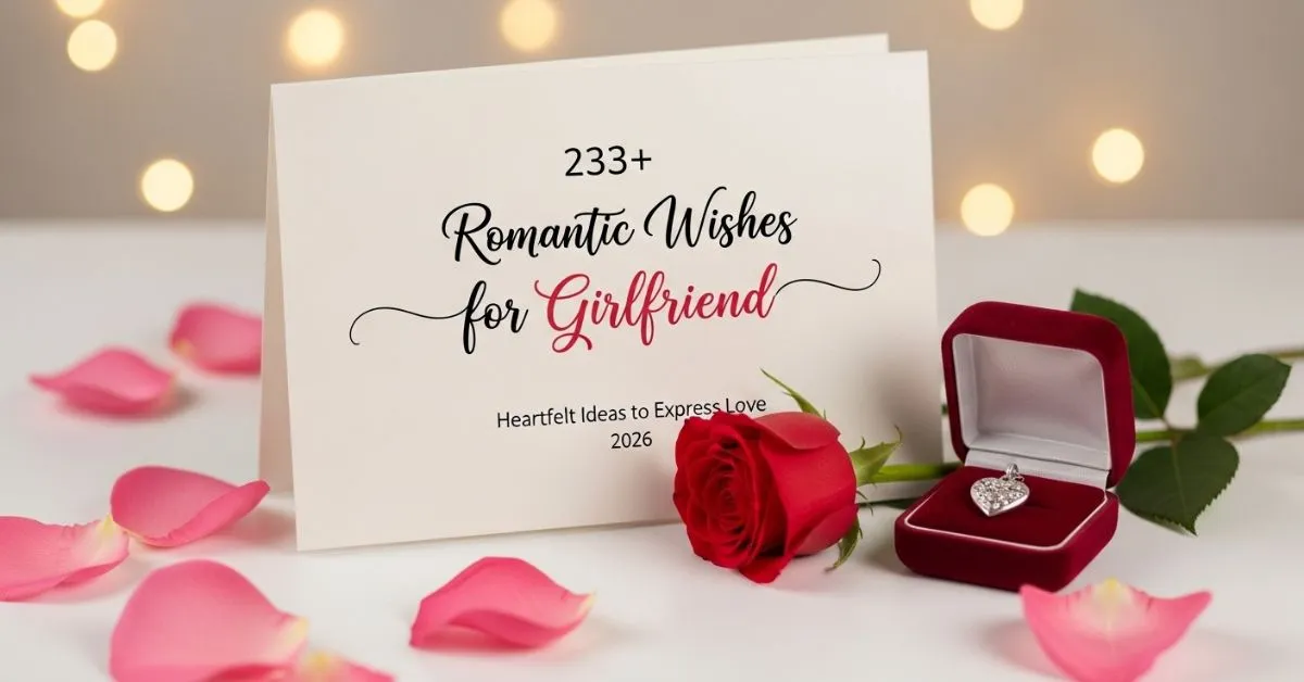 Romantic Wishes for Girlfriend