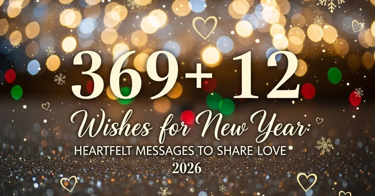 12 Wishes for New Year