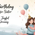 40th Birthday Wishes for Sister