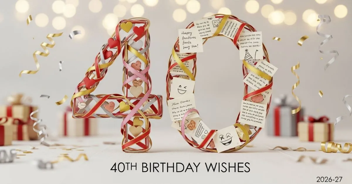 40th Birthday Wishes