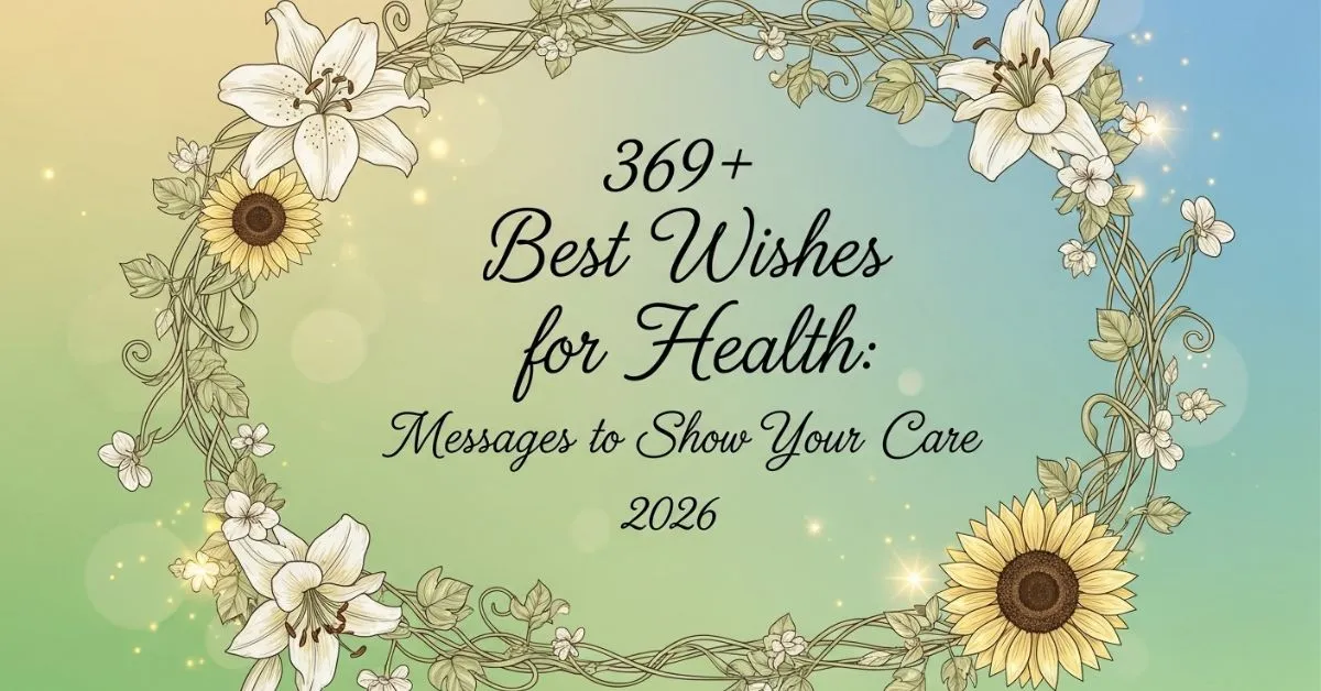 Best Wishes for Health