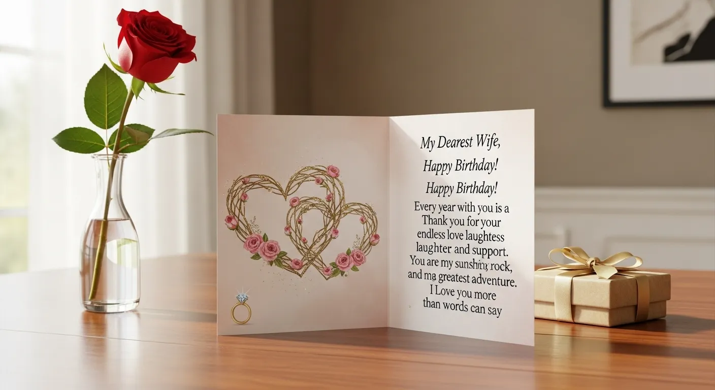 Birthday Wishes for a Wife