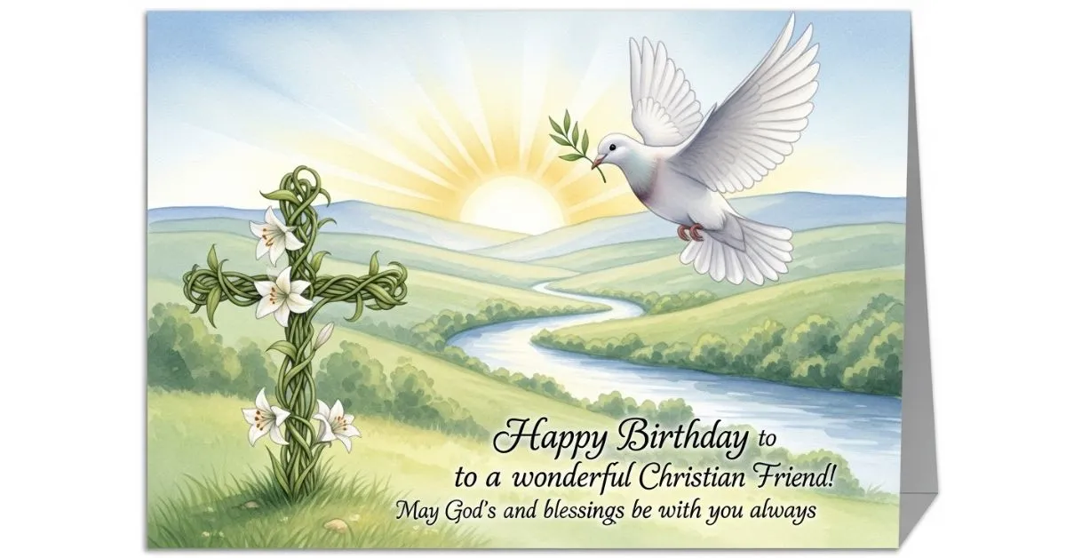 Birthday Wishes for Christian Friend