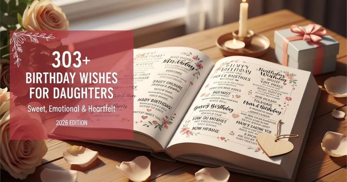Birthday Wishes for Daughters