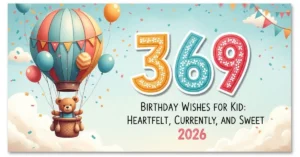 Birthday Wishes for Kid