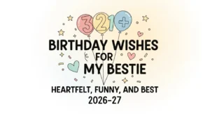 Birthday Wishes for My Bestie 