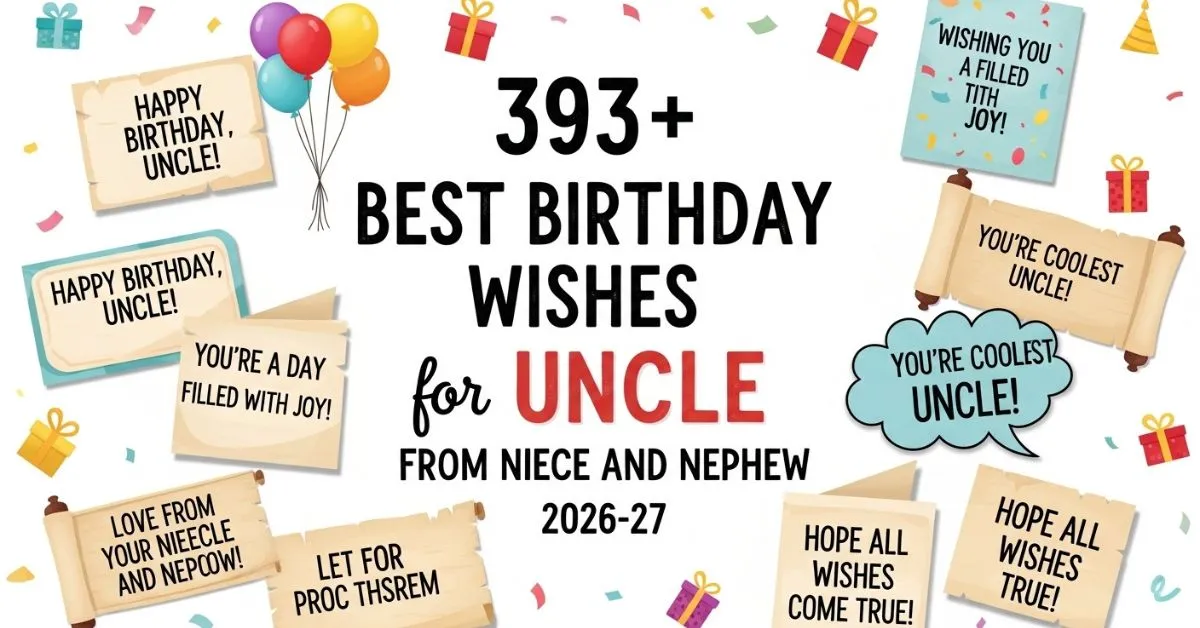 Birthday Wishes for Uncle
