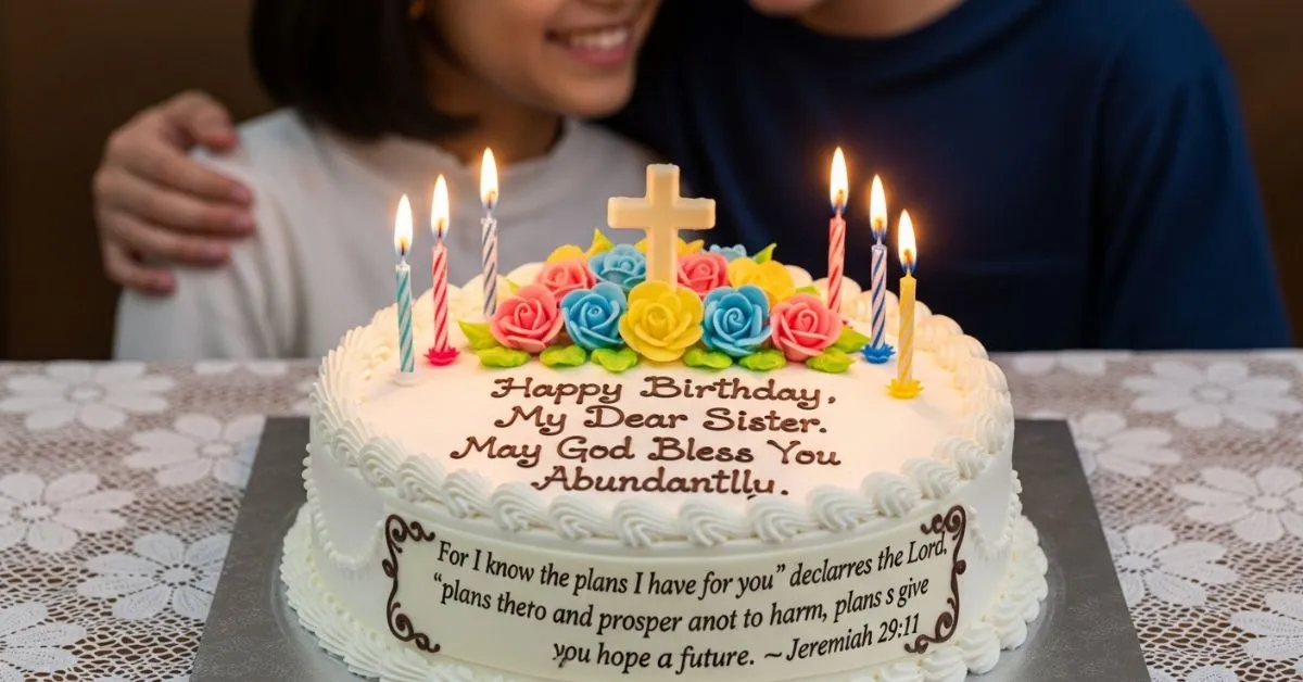 Christian Birthday Wishes for Sister