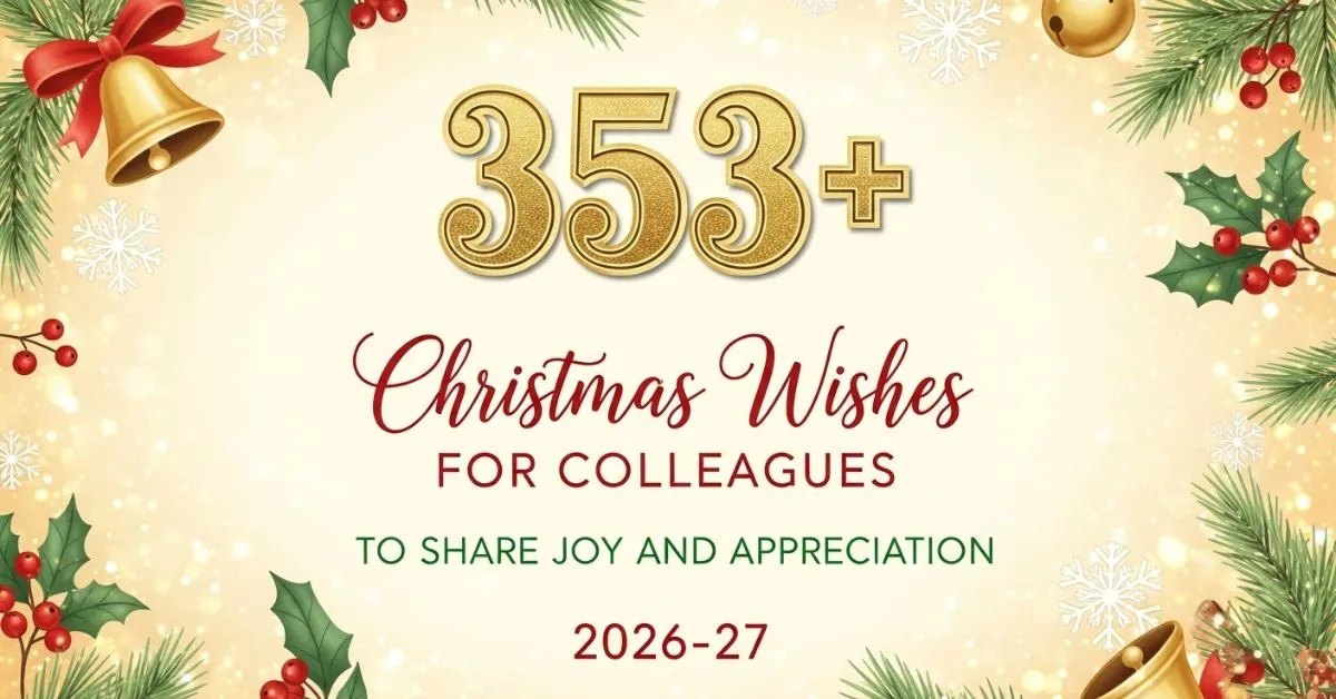 Christmas Wishes for Colleagues