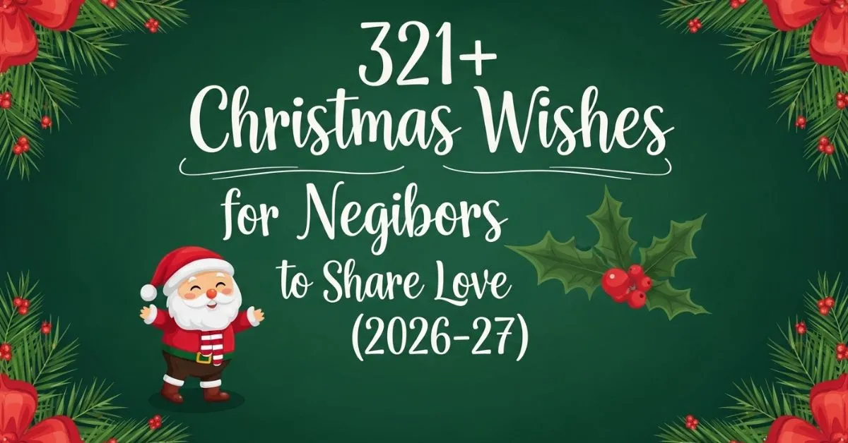 Christmas Wishes for Neighbors