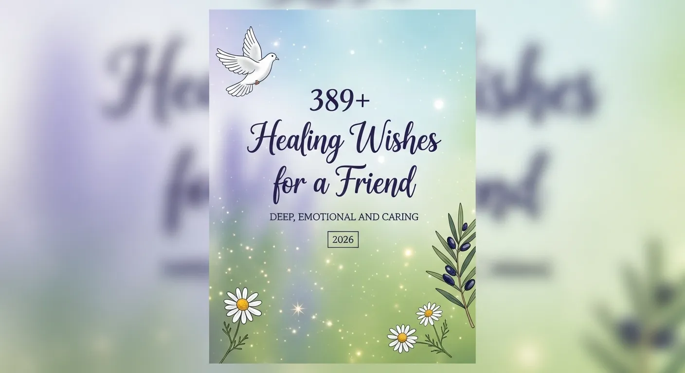 Healing Wishes for a Friend