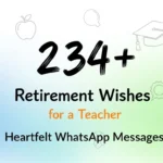 Retirement Wishes for a Teacher