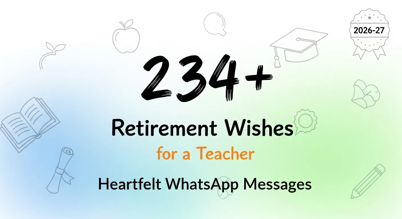 Retirement Wishes for a Teacher