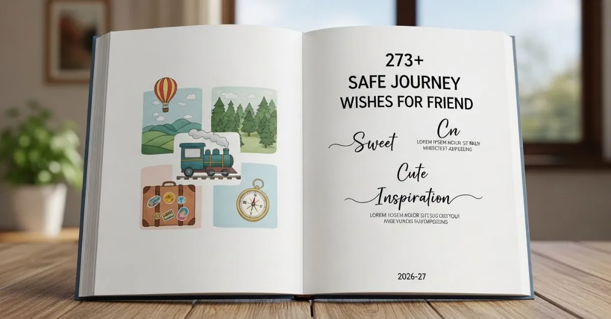 Safe Journey Wishes for Friend