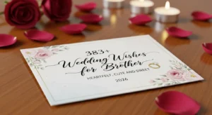 Wedding Wishes for Brother