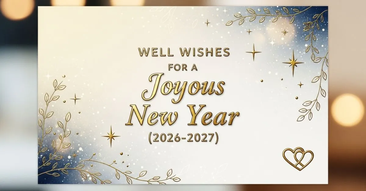 Well Wishes for New Year