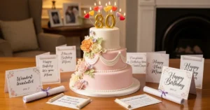 80th Birthday Wishes for Mom 