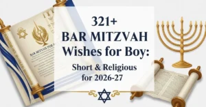 Bar Mitzvah Wishes for Boy