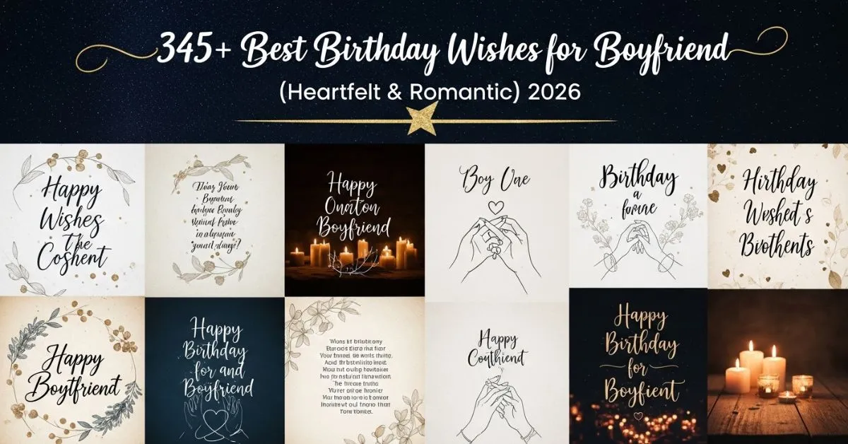 Best Birthday Wishes for Boyfriend