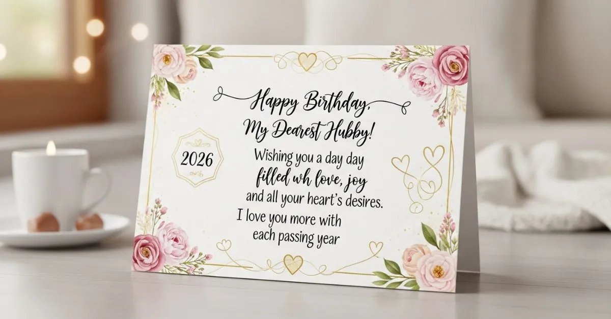 Birthday Wishes for Hubby
