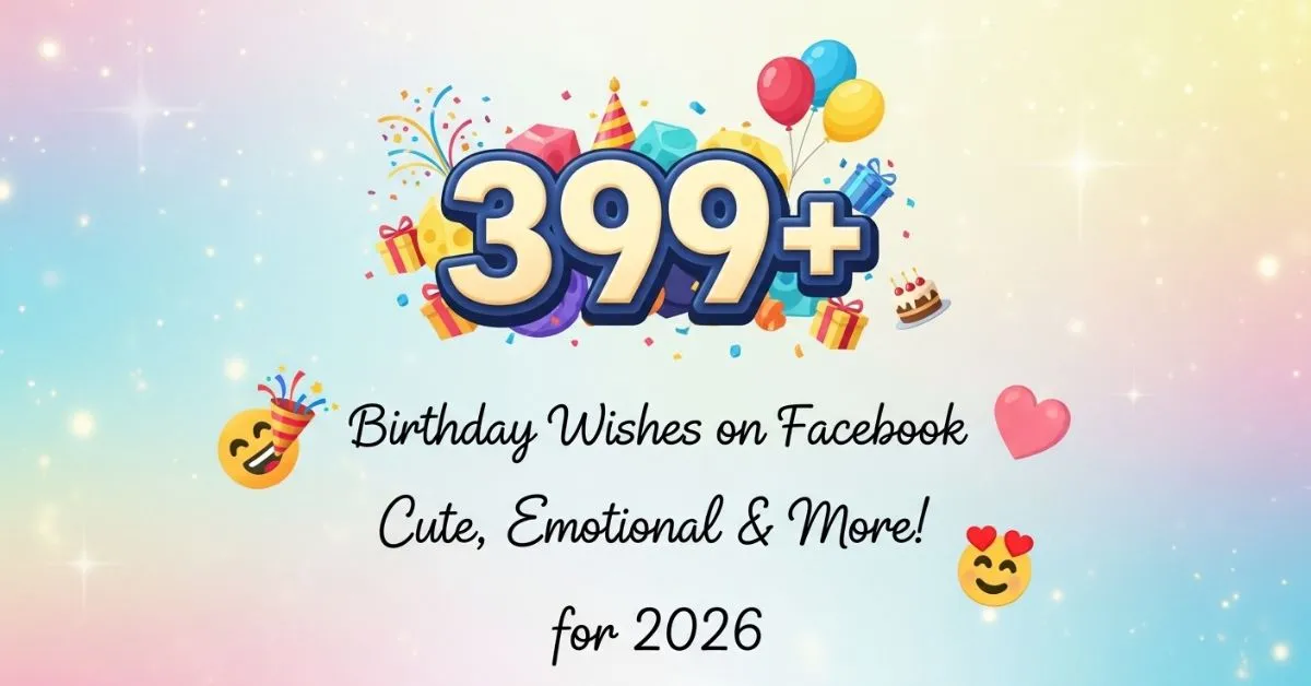 Birthday Wishes on Facebook