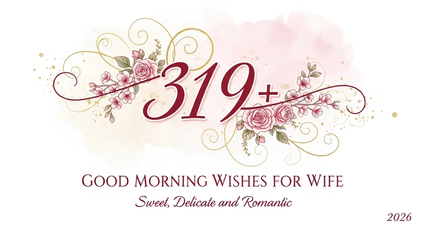 Good Morning Wishes for Wife