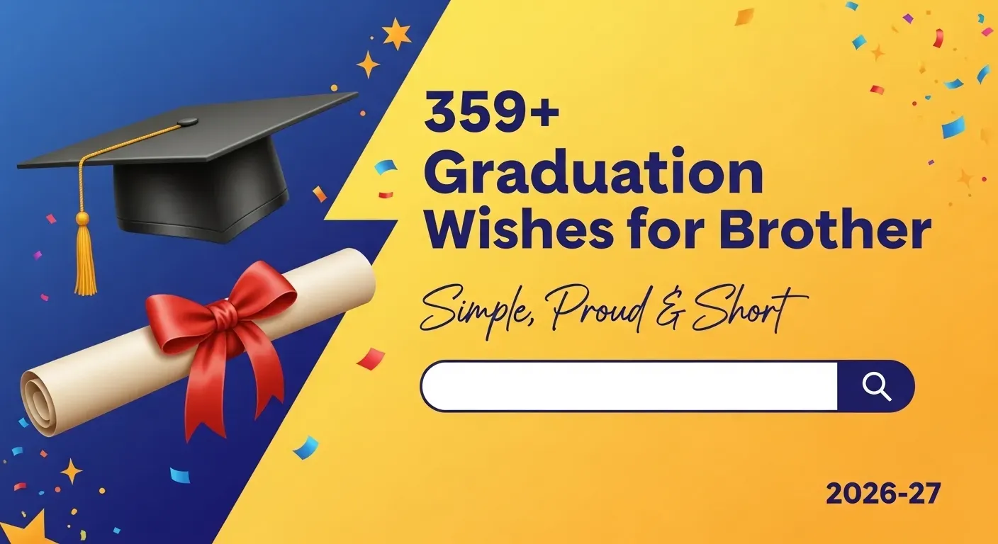 Graduation Wishes for Brother