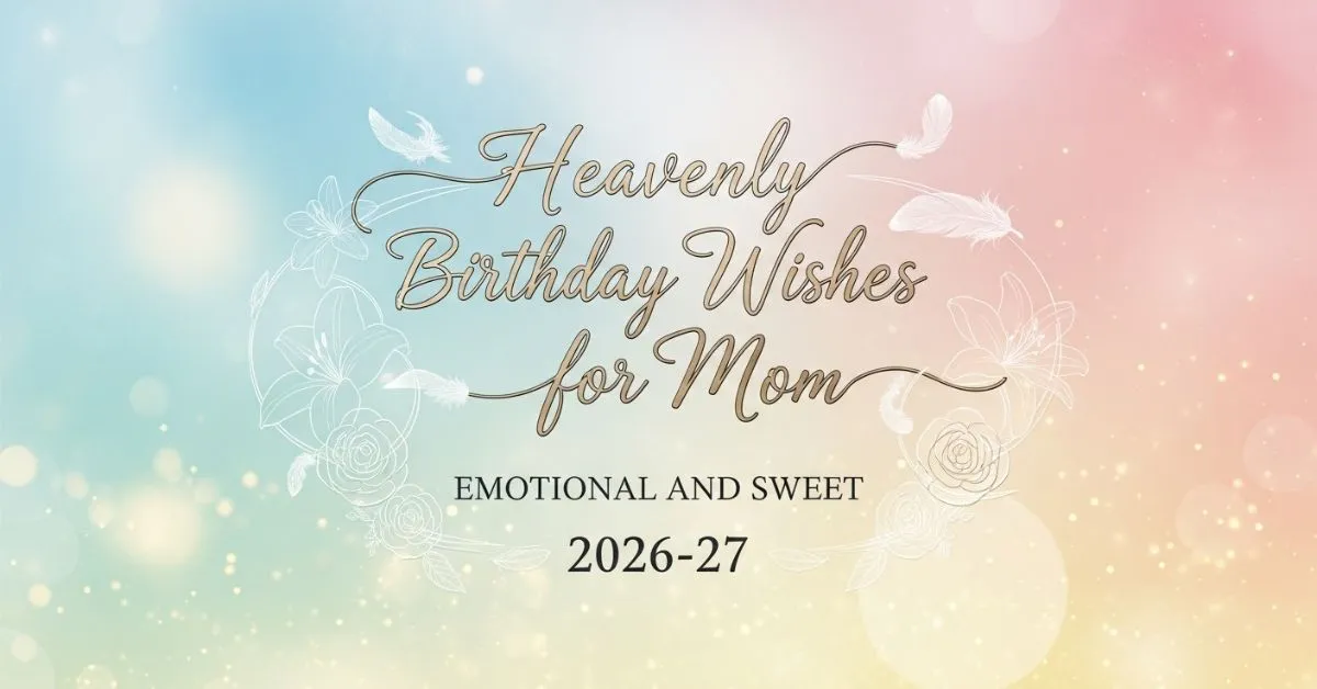 Heavenly Birthday Wishes for Mom