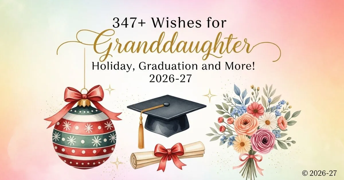 Wishes for Granddaughter 