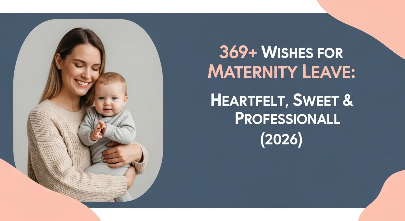 Wishes for Maternity Leave: