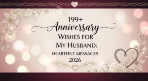 Anniversary Wishes for My Husband