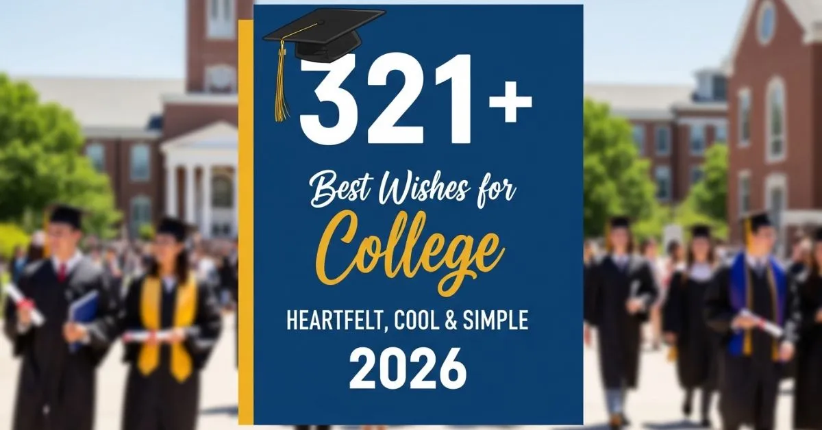 Best Wishes for College