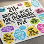 Birthday Wishes for Teenager