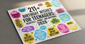 Birthday Wishes for Teenager