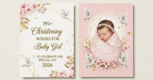 Christening Wishes for Baby Girl