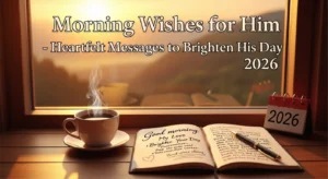 Morning Wishes for Him