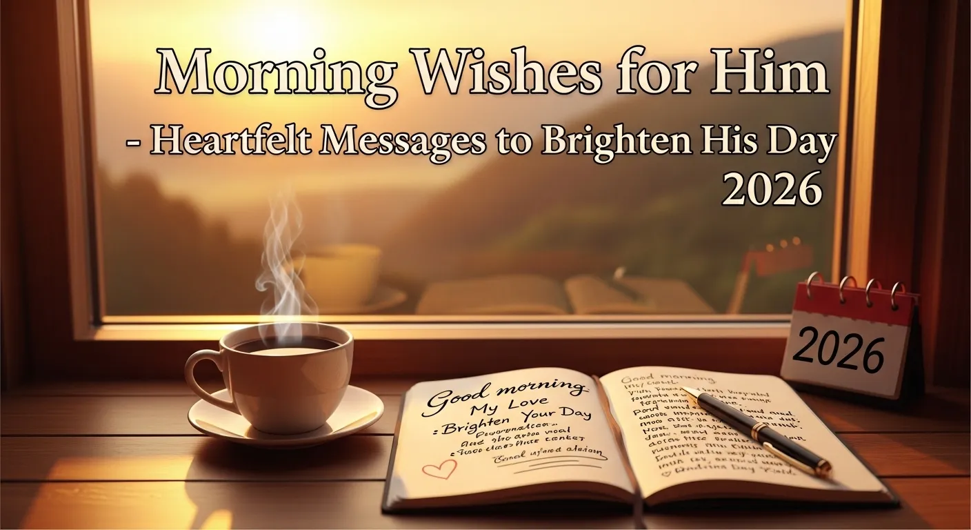 Morning Wishes for Him